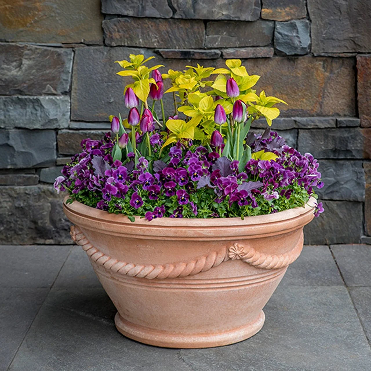 Italian Terra Cotta Anniversary Pot - Image 4