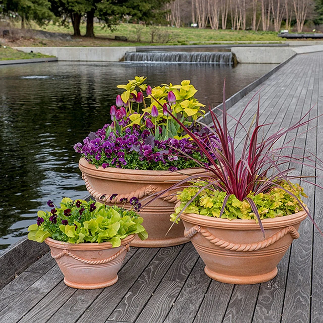 Italian Terra Cotta Anniversary Pot - Image 5