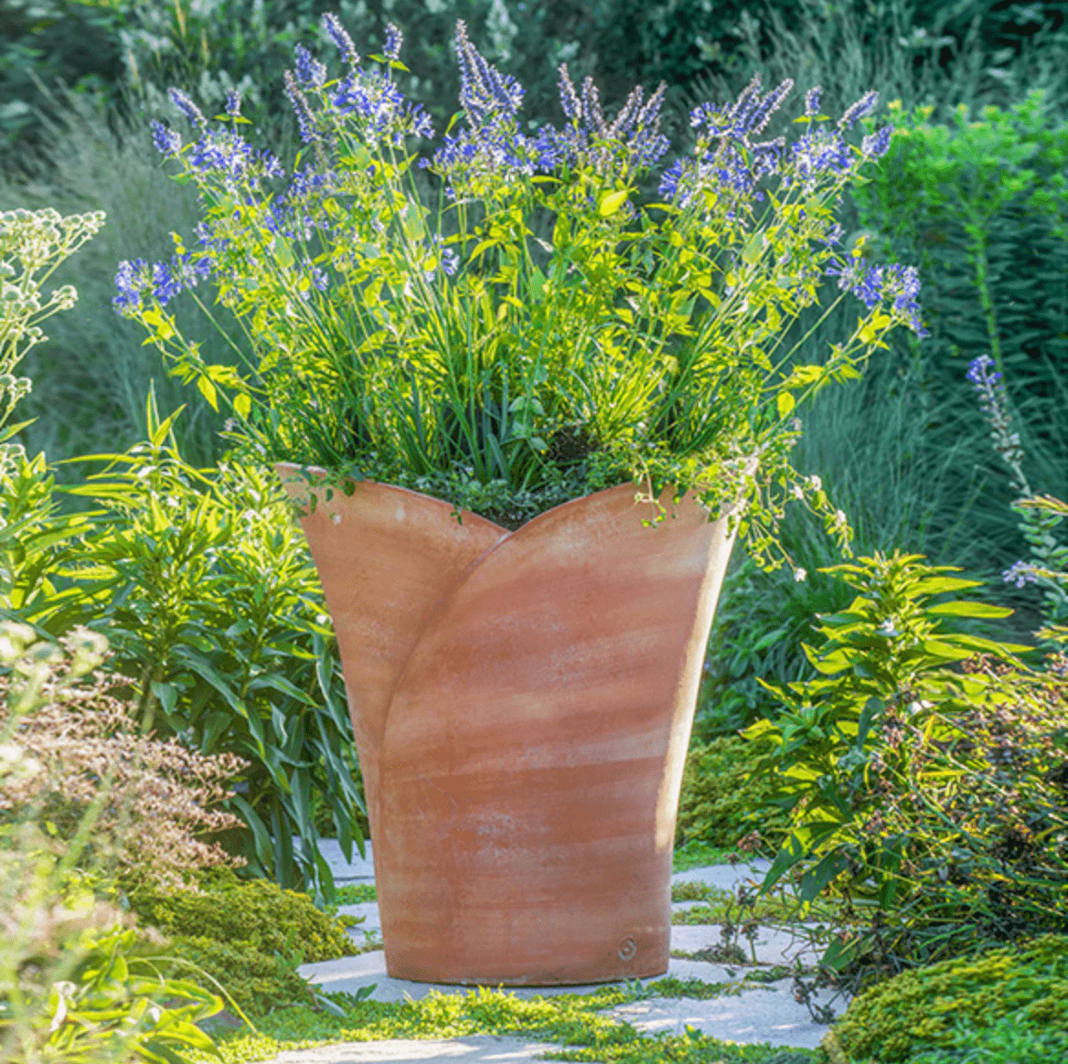 Italian Terracotta Calla Pot - Image 4