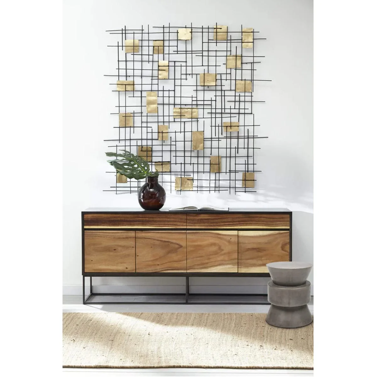 Jackson Side Table & Stool - Image 4
